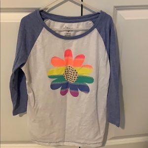 girls flower tee from target